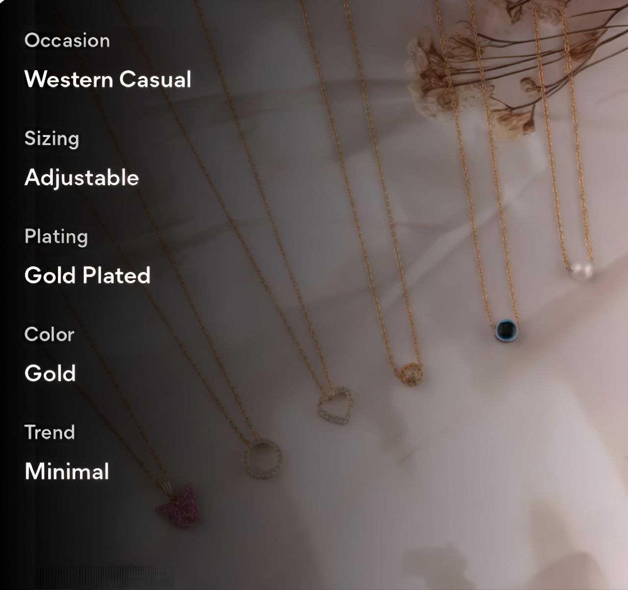 Charming Women Necklaces & Chains